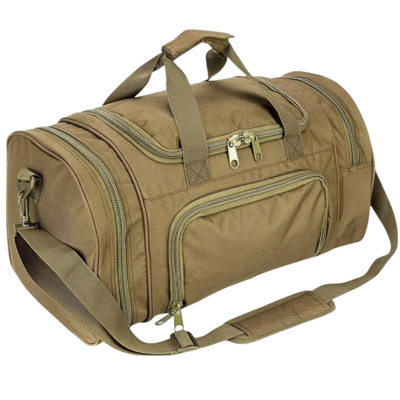 55l Khaki duffle bag
