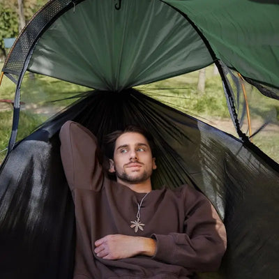 All weather hammock tent