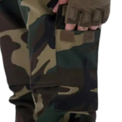 Army cargo camo combat military trousers