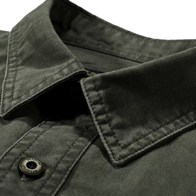 Army cargo short sleeve shirt