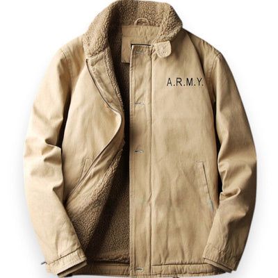 US army fleece jacket