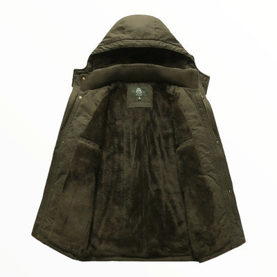 Army Green Jacket Hooded Parka