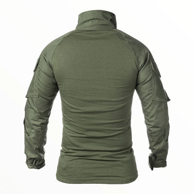 Army Green Long Sleeve T shirt