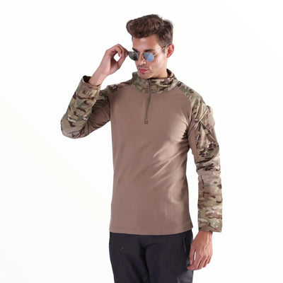 Army Green Long Sleeve T shirt