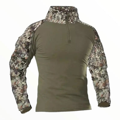 Army Green Long Sleeve T shirt
