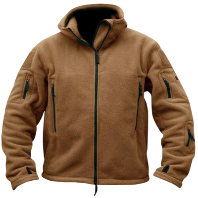 Army jacket velcro fleece