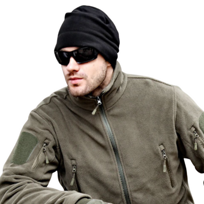 Army jacket velcro fleece