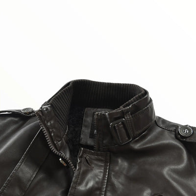 Army Leather Jacket