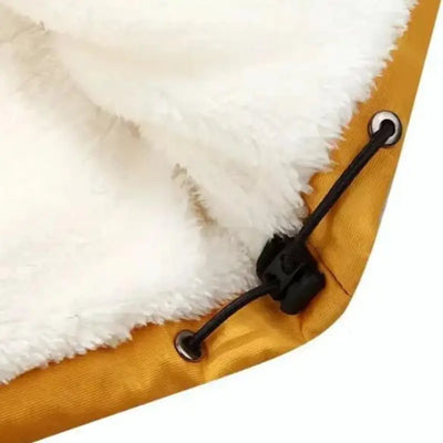 Army Parka Coat with Fur Hood