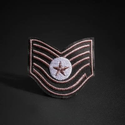 Army rank velcro patches