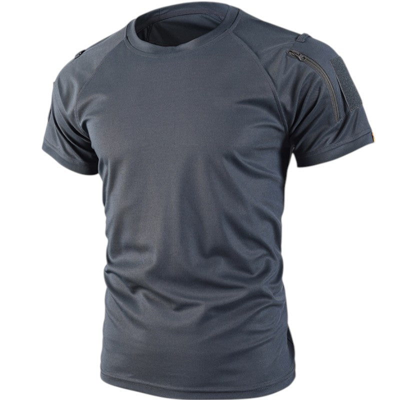 Army T-shirt with velcro