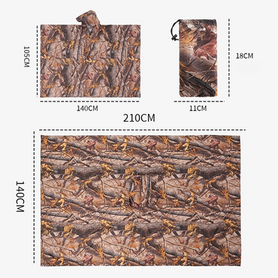 Army waterproof poncho