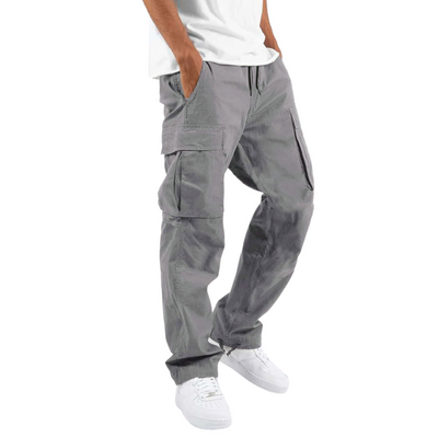 Baggy combat trousers