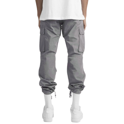 Baggy combat trousers