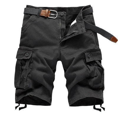 Belted Cargo Shorts Mens