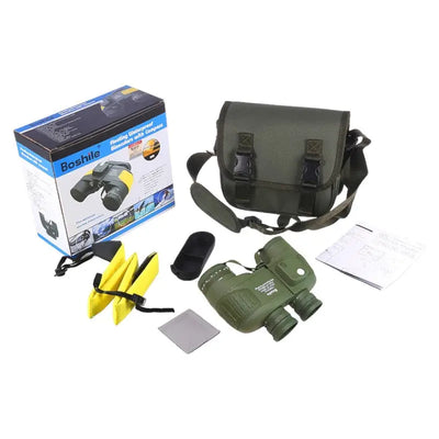 Binoculars with rangefinder and night vision