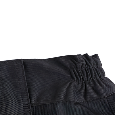 Black military combat trousers