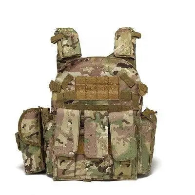 Black Tactical Molle Vest