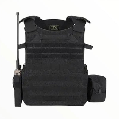 Black Tactical Molle Vest