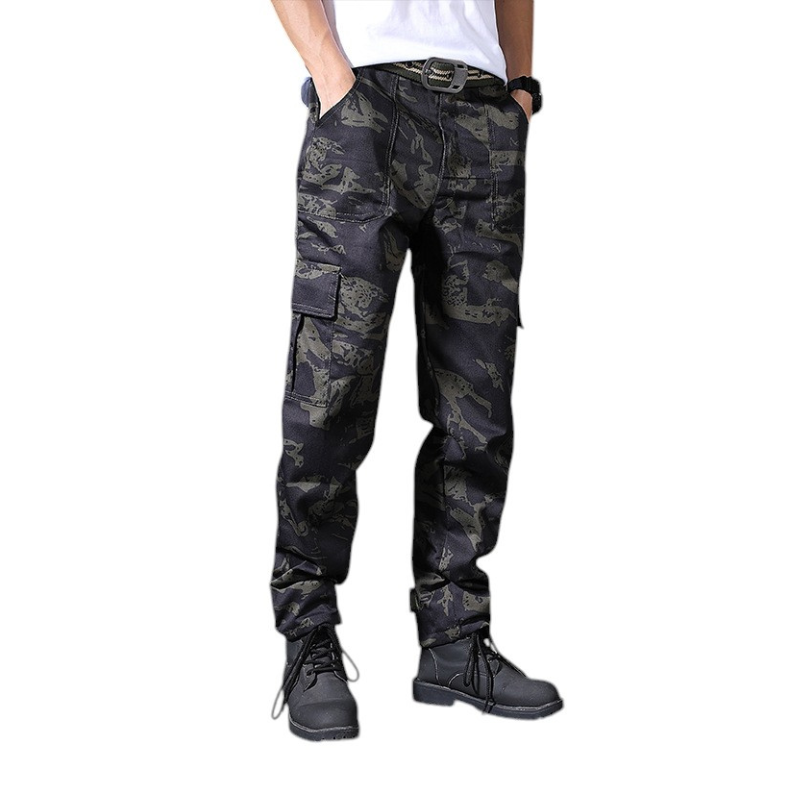 Camo cargo pants men