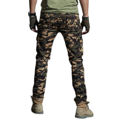 Camo cargo pants skinny