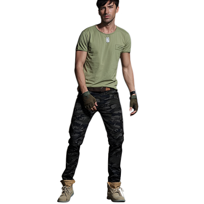 Camo cargo pants skinny
