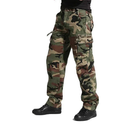 Camo trousers cargo pants