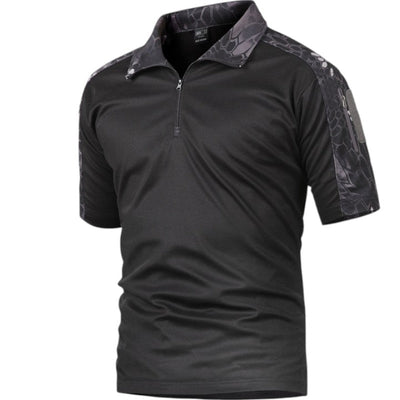 Camouflage army commando polo shirt