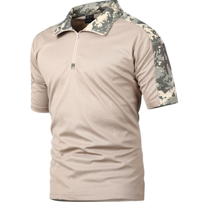Camouflage army commando polo shirt