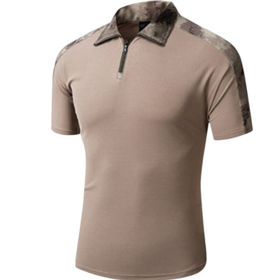 Camouflage army commando polo shirt