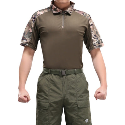 Camouflage army commando polo shirt