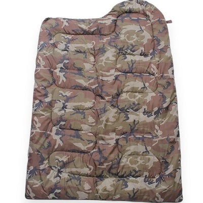 Camouflage sleeping bag