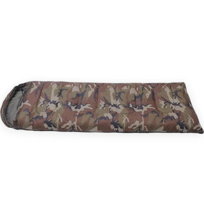 Camouflage sleeping bag