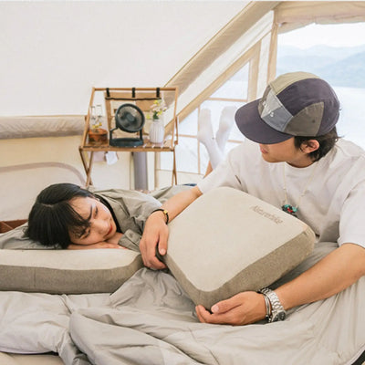 Camping foam pillow