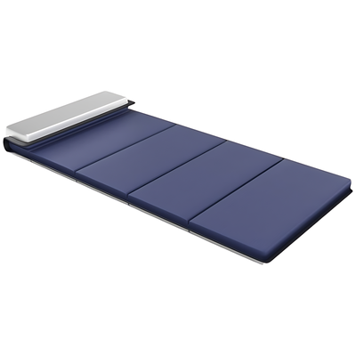 Camping inflatable sleeping mattress folding