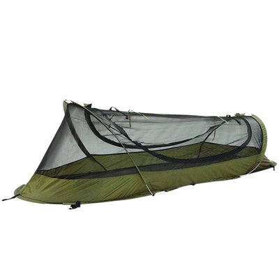 Camping tent with mosquito net