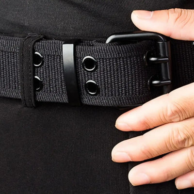 Canvas tactical belt