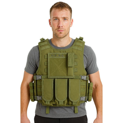 Chest rig with pouches