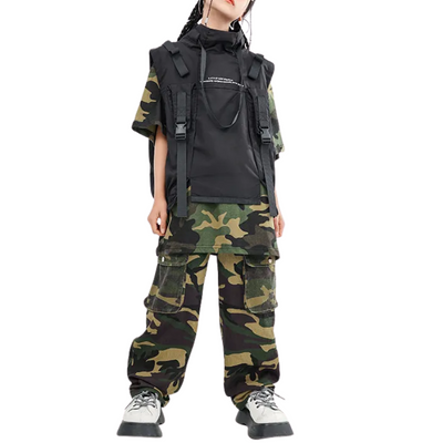 Children’s camouflage trousers