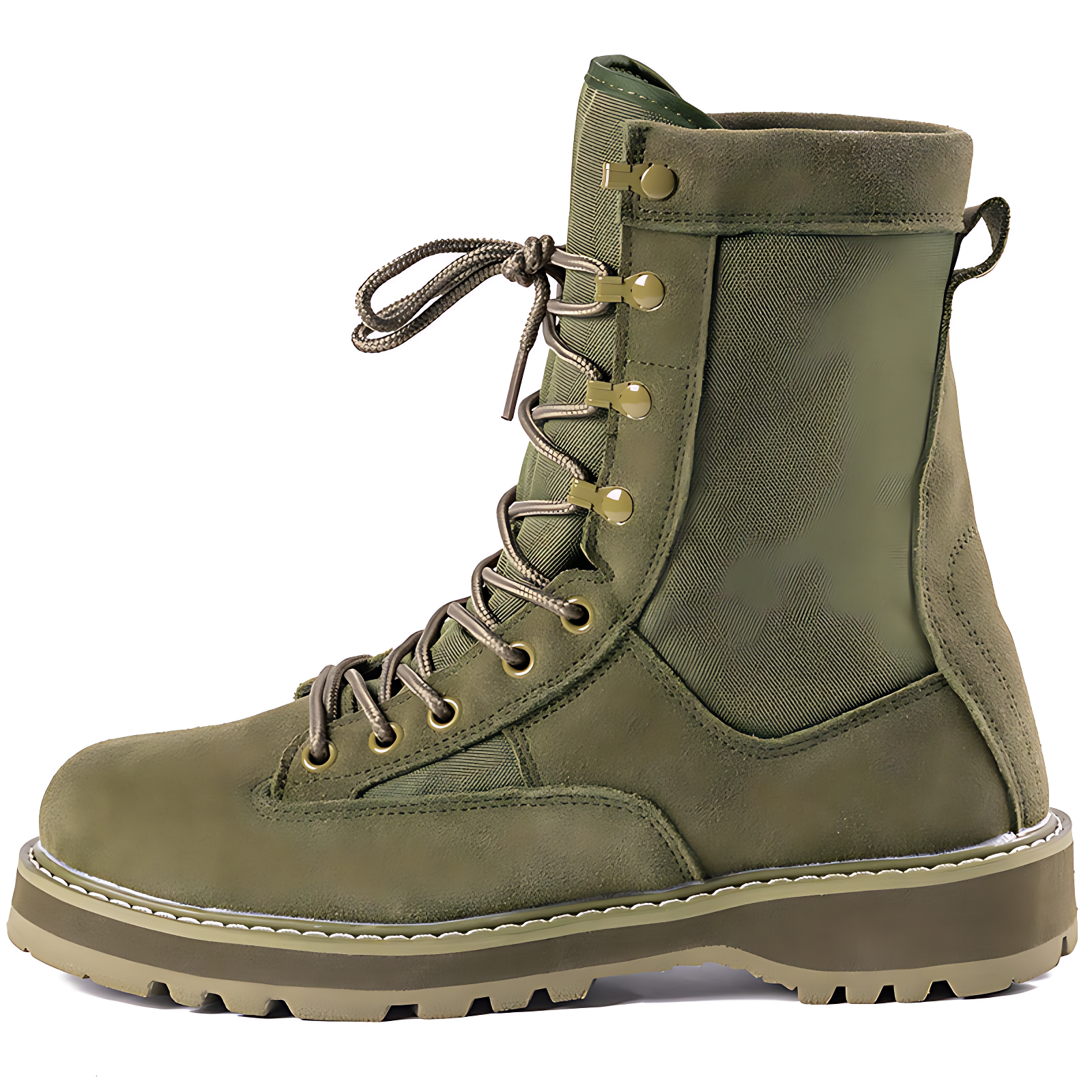 Cold weather tactical boots camo
