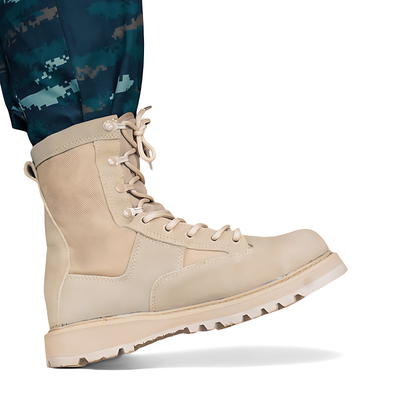 Cold weather tactical boots camo