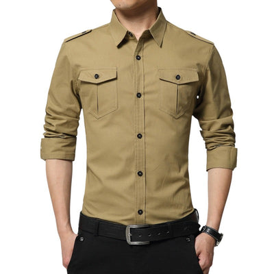 Convertible military shirt