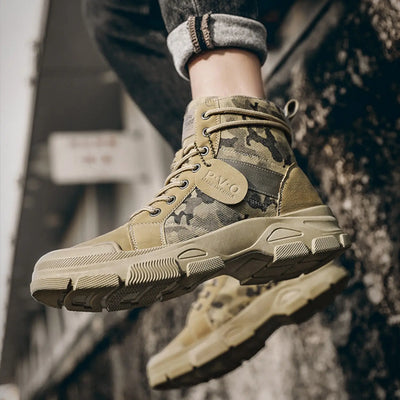 Desert Camo Tactical Boots