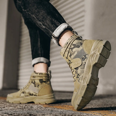 Desert Camo Tactical Boots
