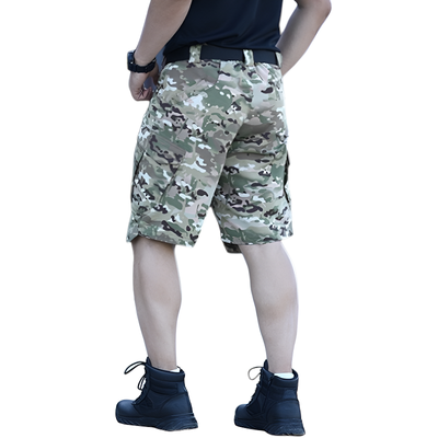 Digital camo shorts for men
