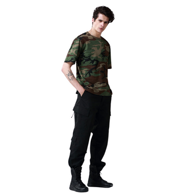 Digital camouflage trousers