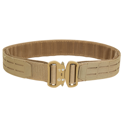 Double layer tactical belt