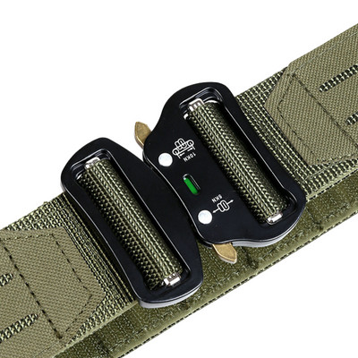 Double layer tactical belt