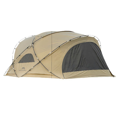 Double opening dome tent