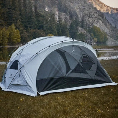Double opening dome tent